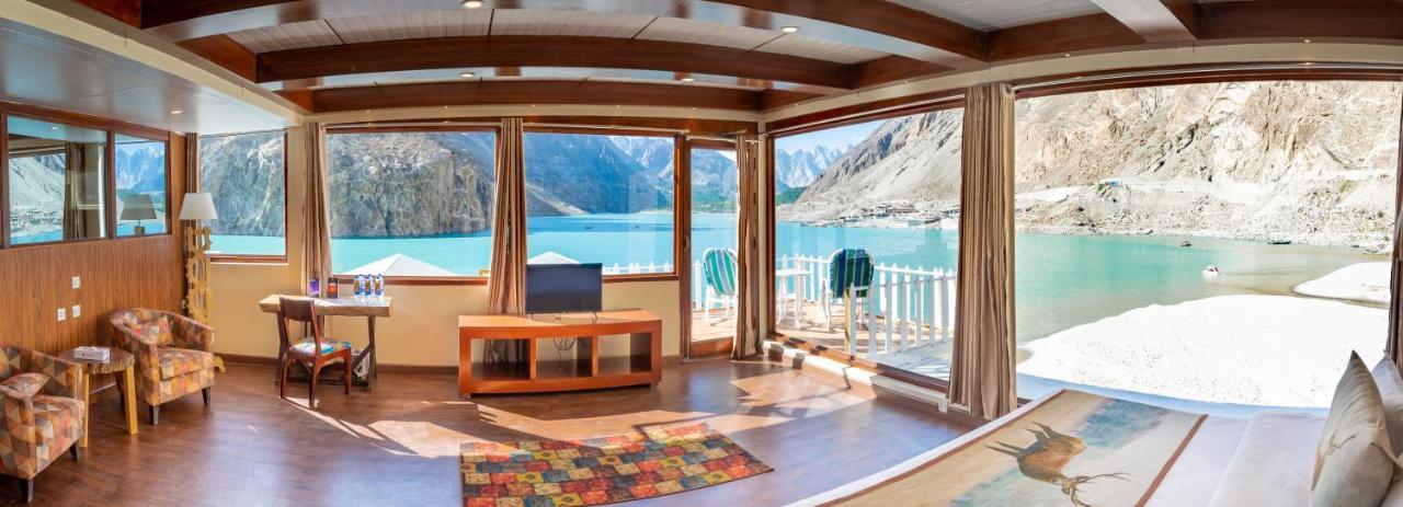 Luxus Hunza Attabad Lake Resort Karimabad  外观 照片