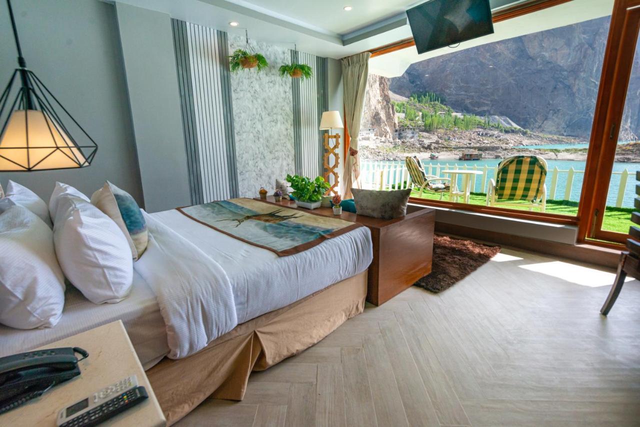 Luxus Hunza Attabad Lake Resort Karimabad  外观 照片