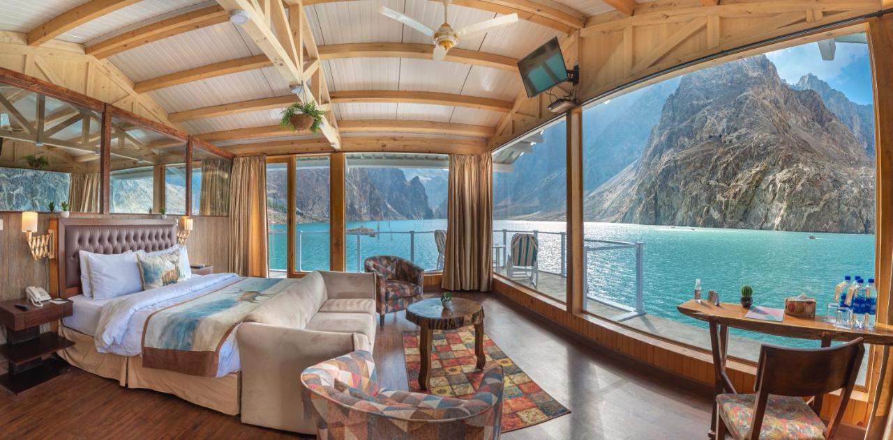 Luxus Hunza Attabad Lake Resort Karimabad  外观 照片
