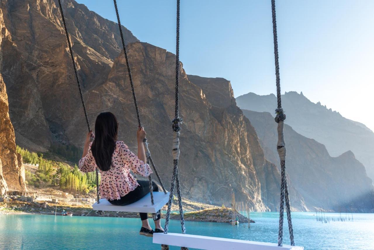 Luxus Hunza Attabad Lake Resort Karimabad  外观 照片